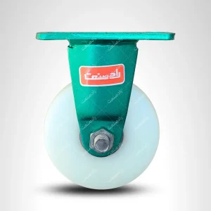 چرخ 13 تفلونی پایه ثابت آهنی