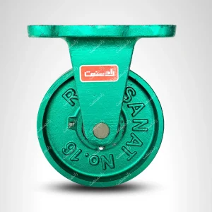 چرخ 16 روتراش پایه ثابت چدنی