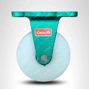 چرخ 16 تفلونی پایه ثابت چدنی